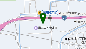 天平の湯温泉の地図画像