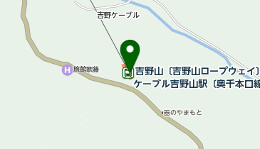 吉野山の地図画像