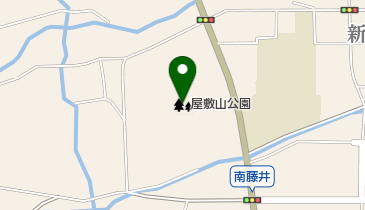 屋敷山公園の地図画像