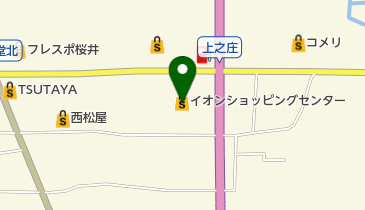 イオン桜井店の地図画像