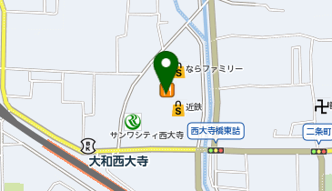 3COINS+plusならファミリー店の地図画像