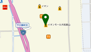 3COINS+plusイオンモール大和郡山店の地図画像