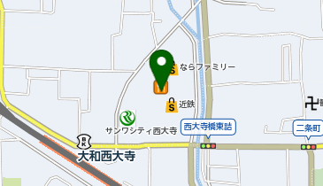 FLYING TIGER COPENHAGENならファミリーストアの地図画像