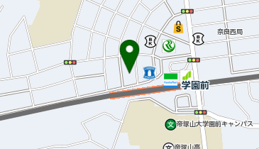 ホットヨガスタジオPURUMO学園前店の地図画像