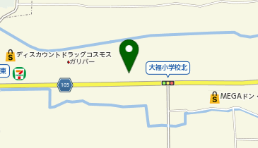 ゆず庵桜井店の地図画像