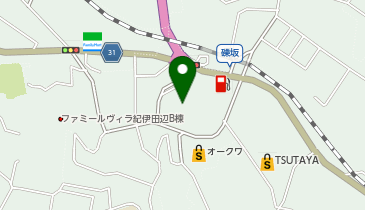 田辺市役所の地図画像