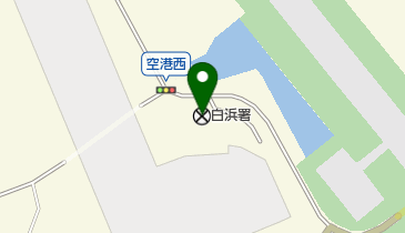 白浜警察署の地図画像