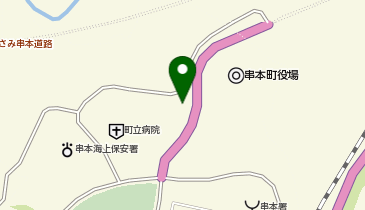 串本簡易裁判所の地図画像