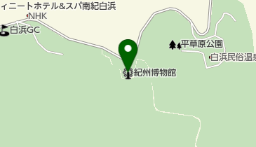 紀州博物館の地図画像