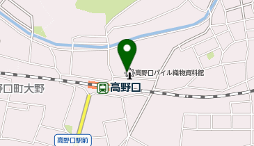 高野口パイル織物資料館の地図画像