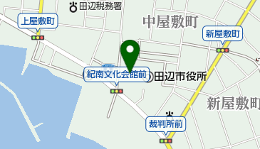 紀南文化会館の地図画像