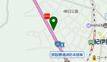 新宮信用金庫勝浦支店の地図画像