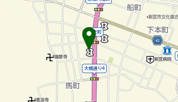 新宮信用金庫徐福支店の地図画像