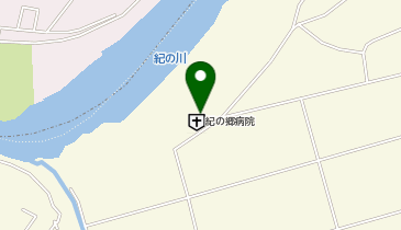 紀の郷病院の地図画像