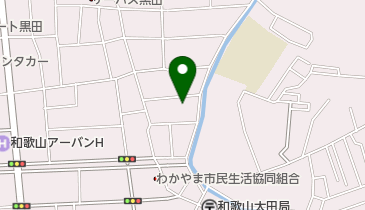 和歌山コンピュータビジネス専門学校の地図画像