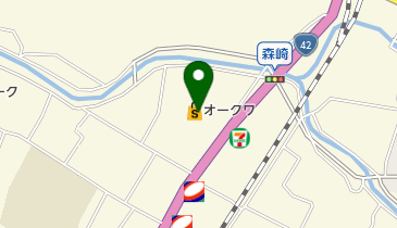 オークワ湯浅店の地図画像
