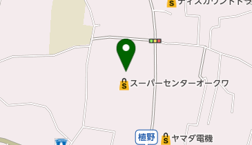 スーパーセンターオークワ有田川店の地図画像