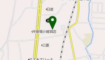 オークワ本社中島店の地図画像