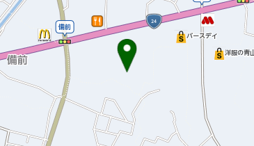 メッサオークワ岩出店の地図画像