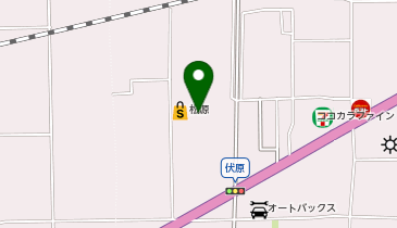 松源伏原店の地図画像