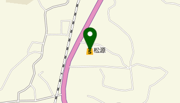松源下津店の地図画像