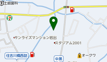 松源岩出中黒店の地図画像