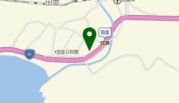 Aコープたなみの地図画像