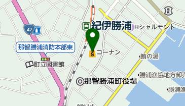 コーナンホームストック勝浦店の地図画像