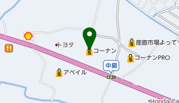 ホームセンターコーナン岩出店の地図画像