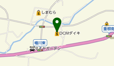 DCM海南店の地図画像