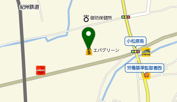 エバグリーン御坊店の地図画像