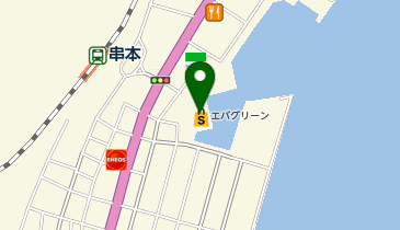 エバグリーン串本店の地図画像