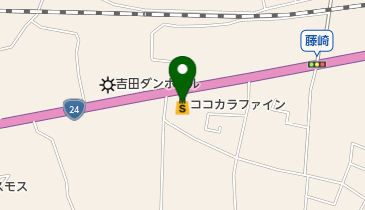 ココカラファイン粉河店の地図画像