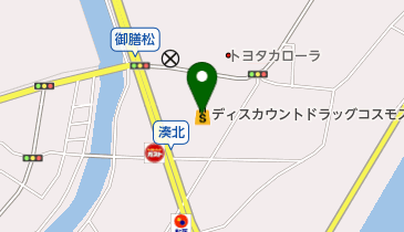 ディスカウントドラッグコスモス御膳松店の地図画像
