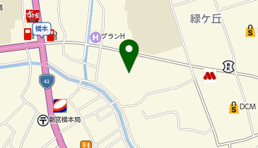 スーパーエバグリーン新宮店の地図画像
