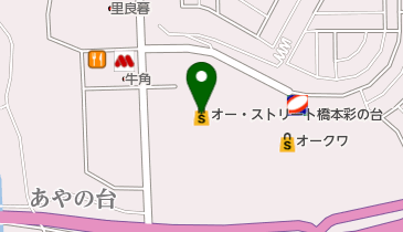 オー・ストリート橋本彩の台の地図画像