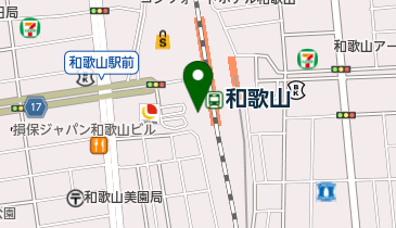 和歌山ミオ本館の地図画像