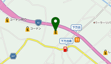 下万呂ショッピングセンターの地図画像