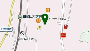 H&Mイオンモール和歌山の地図画像