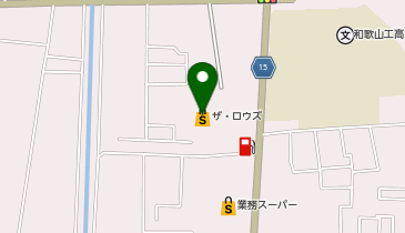 ザ・ロウズ西浜店の地図画像