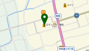 ダイソーオークワ御坊店の地図画像