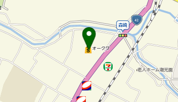 ダイソーオークワ湯浅店の地図画像