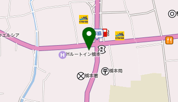 auショップ橋本中央の地図画像