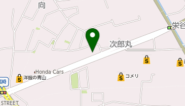 auショップ延時の地図画像