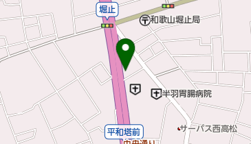 レッドバロン和歌山の地図画像