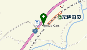 Honda Cars由良由良駅前店の地図画像