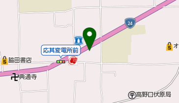 和歌山三菱自動車販売高野口店の地図画像