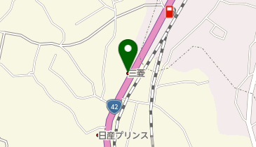 和歌山三菱自動車販売有田店の地図画像