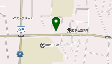 バイクスターHARA西浜店の地図画像