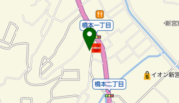 和歌山三菱自動車販売新宮店の地図画像